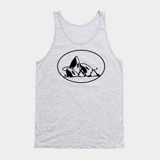 Orca Whales Lovers Vintage Tank Top